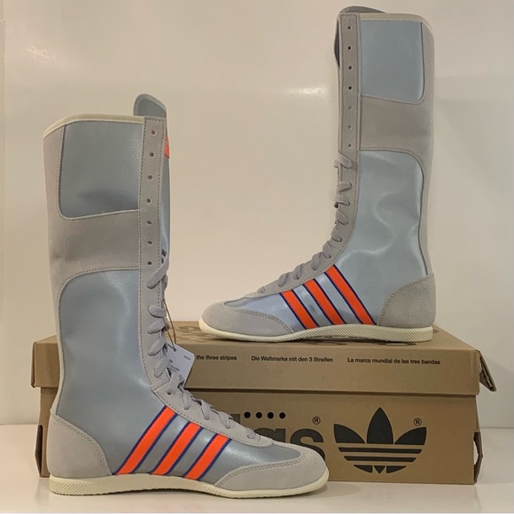 [BRAND NEW] ADIDAS JAPAN VH MATTE SILVER SOLAR ORANGE WOMENS SIZE 5 SNEAKERS - Picture 3 of 12